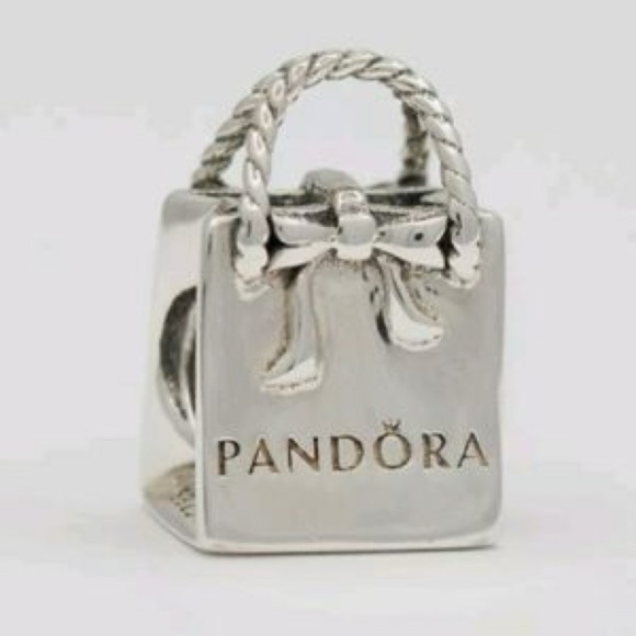Pandora ALE Signature Pandora Bag Charm in Sterling Silver 925 - Picture 2 of 8